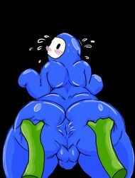 big_butt blue_skin blush disembodied_hands fall_guy fall_guys fallguys gay huge_ass kojoarts naughtypaw_(artist) nervous pov shiny_skin shocked spread_anus spread_ass spreading surprised sweating thick_ass ttherandom tthrandom tthrandom_rp