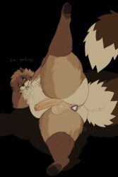 anal anal_sex anthro anus ass balls belly big_belly big_butt big_penis buttplug buttplug_in_ass buttplug_insertion canid canine canis d0gbro dialogue domestic_dog genitals hi_res male mammal object_in_ass penetration penis plug_(sex_toy) plug_insertion presenting presenting_anus sex_toy sex_toy_in_ass sex_toy_insertion slightly_chubby solo text