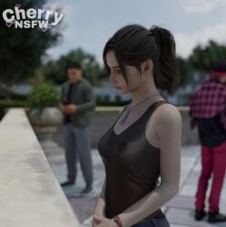 claire redfield from capcom by cherrynsfw