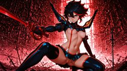 matoi ryuuko from kill la kill by wetartist
