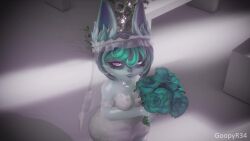 1girls 3d animated bathroom bedroom_eyes blender blowpop dress fellatio goopyr34 implied_fellatio implied_oral league_of_legends looking_at_viewer on_knees opennsfwsp oral oral_sex pale-skinned_female pale_skin pop_(sound_effect) pov purple_eyes shortstack smash_cut sound tagme toilet vex_(league_of_legends) video wedding_dress wedding_veil yordle