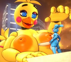 1futa 1girls 3d 3d_(artwork) animatronic ass beak big_ass big_balls big_penis blue_body blue_eyes blue_skin breasts bunny bunny_ears bunny_tail chicken completely_nude erect_nipples five_nights_at_freddy's futa_with_female futanari giantess glowing_eyes heart heart-shaped_pupils heart_eyes huge_breasts huge_cock hyper_penis large_ass large_balls large_penis larger_female leaning_against_wall leaning_on_wall looking_at_another looking_down looking_up macro macro/micro medium_breasts mesmerized nipples nude open_mouth puffy_nipples rabbit rabbit_ears rabbit_tail reaching reaching_out resting resting_breasts robot sfm small_but_hung smaller_male source_filmmaker startled toy_bonnie_(fnaf) toy_chica_(fnaf) underboob voluptuous yellow_body yellow_skin zentaisfm