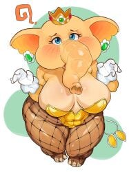 elephant daisy from mario (series) by mineru128127