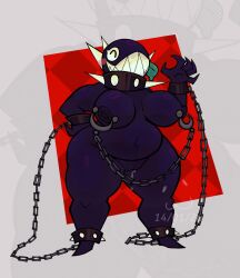 chains chompette fictional gamer_girl hornyloo mario_bros sexy video_games