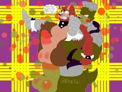 animated canid canine five_nights_at_freddy's five_nights_at_freddy's_3 fnaf_bare_club_(version) fox foxy_(fnaf) gay gif lagomorph leporid lusttobi male male/male male_only mammal rabbit scottgames springtrap springtrap_(fnaf) tagme video_games