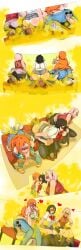 6girls ass black_clover bleach blush bullying clothing comic dialogue enjoying_farting facesitting fart fart_fetish fart_in_face fart_torture farting_in_face farting_on_face fat_ass female female/female female_only jujutsu_kaisen kuchiki_rukia kugisaki_nobara lazei lingering_stench looking_back my_hero_academia nami_(one_piece) naruto naruto_(series) noelle_silva ochako_uraraka one_piece sakura_haruno stinky submissive_female teasing yuri