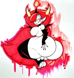 hekapoo from star vs the forces of evil by nutboiart8008