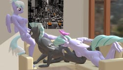 3d 3d_(artwork) anal animal_genitalia animal_penis anthro black_body black_fur blender_(software) breasts cloud_chaser_(mlp) coryanimations cunnilingus equid equine equine_penis feathered_wings feathers female flitter_(mlp) friendship_is_magic fur genitals green_hair group group_sex hair hasbro horse male mammal my_little_pony nipples oral pegasus penis pony purple_body purple_fur rimming sex straight threesome thunderlane_(mlp) vaginal_penetration wings