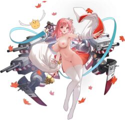 azur_lane crossover dead_or_alive honoka_(doa) manjuu_(azur_lane) naked nipples pussy tagme thighhighs transparent_png uncensored yunsang