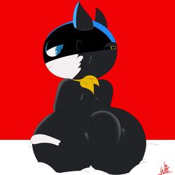 morgana (persona) from atlus by witdrawsloods