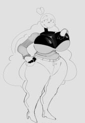1girls 2025 breasts dreamchy_(mr_dreamcatch_er) fanart fanart_from_twitter female female_only oc original_character tagme tagme_(artist) thighs