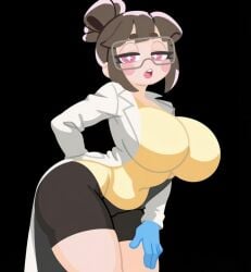 1girls ai_generated big_breasts pochi_(pochi_science) pochi_art pochi_science pochi_science_(character) tagme