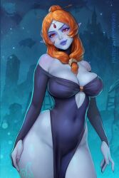 1girls big_thighs breasts breasts_out busty busty_female cleavage cleavage_cutout clothed clothing curvy curvy_body curvy_female curvy_figure curvy_hips hips hips_wider_than_shoulders huge_thighs massive_thighs midna pinup prywinko the_legend_of_zelda thick_legs thick_thighs thighs thunder_thighs thunderthighs tits tits_out wide_hips wide_thighs