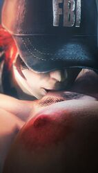 2girls 3d akatomasu ash_(rainbow_six) breasts brown_hair faceless_female female female_focus female_only ginger ginger_hair hat hidden_eyes licking licking_pussy light-skinned_female military nipples pubes pubic_hair pussy rainbow_six rainbow_six_siege red_hair soldier source_filmmaker tom_clancy yuri