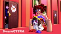 2girls blush cuckold futanari jax_(the_amazing_digital_circus) naked netorare no_sound pomni_(the_amazing_digital_circus) ragatha_(the_amazing_digital_circus) tagme video