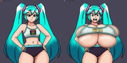 big_breasts breasts_size_difference coloredyiddies hatsune_miku meme winrar