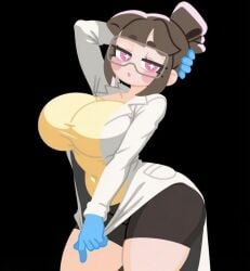 1girls ai_generated big_breasts pochi_(pochi_science) pochi_art pochi_science pochi_science_(character) tagme