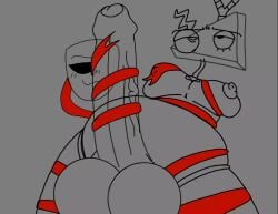 1female 1futa 1girls 1other 2girls animated animation before_oral blush breasts breasts_out cock cock_worship dick dickgirl dickgirl/female female female_focus female_on_futa female_only futa_on_female futanari gangle_(tadc) gangle_(the_amazing_digital_circus) loop masturbating_other masturbation penis red_body red_ribbon ribbon ribbons sex shorter_than_30_seconds simple_background sketch tagme testicles the_amazing_digital_circus triangle_head video wip wrapped wrapped_up zooble_(tadc) zooble_(the_amazing_digital_circus)