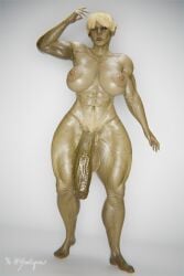 3d big_penis fully_nude futa futa_only green_skin nude_futa oc orc orc_futa solo_futa veiny_penis yeetiques