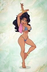 big_ass big_breasts black_hair dancing dark_skin disney esmeralda jumpdriiver tagme the_hunchback_of_notre_dame thick_thighs