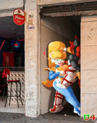 boobjob boobs catgirl couple_(romantic) couple_love couple_sex cranebear cum dog_boy green_eyes jessica_young_melis orgasm paizuri penis penis_lick pilsen_callao precum red_hair ryuichi_kiwamelu street titfuck titjob tits yellow_hair