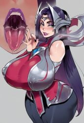 ai_generated ass blowjob_gesture breasts child_bearing_hips curvaceous curvaceous_ass curvaceous_body curvaceous_female curvaceous_figure curvaceous_hips curvaceous_thighs curvy curvy_body curvy_female curvy_figure curvy_hips curvy_thighs female female_focus huge_breasts irelia_xan league_of_legends riot_games thick thick_hips thick_legs waifu