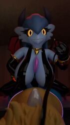 costume cum_in_pussy cum_inside female_on_top frustyz gardevoir looking_at_viewer possible_impregnation possibly_pregnant sex tagme video