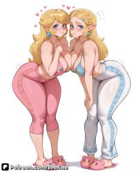 1girl 1girls ai_generated aqua_eyes blonde blonde-haired_female blonde_female blonde_hair blue_eyes braided_hair breasts breasts, camel_toe cameltoe cleavage clothed clothed_female curvy curvy_figure elf elf_ears elf_female elf_girl evekiss female female_focus female_only focus fully_clothed hello_kitty hello_kitty_(series) large_breasts long_hair mario_(series) mario_bros mario_kart nintendo nintendo_switch nipples nipples_covered nipples_visible_through_clothing pajamas pants peach princess_peach pussy sfw solo solo_female solo_focus tears_of_the_kingdom teeth the_legend_of_zelda thick_thighs thighs tight_clothes tight_clothing tight_fit tights uncensored wide_hips zelda_(a_link_between_worlds) zelda_(breath_of_the_wild) zelda_(skyward_sword) zelda_(tears_of_the_kingdom) zelda_(twilight_princess)