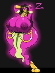 diegosandiego genie genie_girl genie_lamp huge_ass huge_breasts presenting presenting_breasts