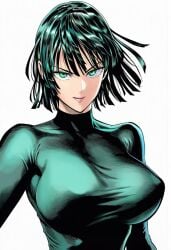 1girls 2d accurate_art_style accurate_body_type ai_generated big_breasts black_dress black_hair blunt_bangs bob_cut breast_focus breasts busty busty_female cel_shading closed_mouth clothed clothing confident covered_breasts covered_collarbone covered_nipples curvaceous curvy curvy_figure dress erect_nipples erect_nipples_under_clothes eyebrows eyelashes facing_viewer female female_focus female_only front_view fubuki_(one-punch_man) green_dress green_eyes green_hair high_collar high_resolution highres impossible_clothes impossible_dress large_breasts light-skinned_female light_skin line_art long_sleeves looking_at_viewer manga_style murata_yuusuke_(style) narrow_waist nipple_bulge official_style one-punch_man pink_lips pinup shiny_hair shiny_skin short_hair simple_background skin_tight smile solo solo_female solo_focus standing taut_clothes taut_dress tight_clothing tight_dress turtleneck turtleneck_dress upper_body v-shaped_eyebrows waifu white_background