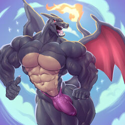 charizard from nintendo by sxfpantera