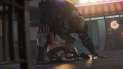3d blender jill_valentine monster_cock nemesis_(resident_evil) patreon resident_evil resident_evil_3 resident_evil_3_remake rough_sex size_difference vaginal_penetration vaginal_sex vulint