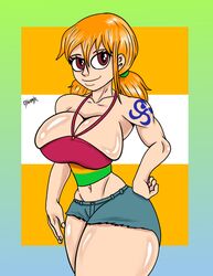 nami (one piece) from one piece by dynamik808