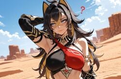dehya (genshin impact) from genshin impact by miyuai