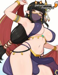 hinoa from monster hunter by foxenpai