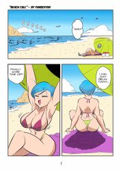 bulma briefs from dragon ball by funsexydragonball