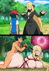 cynthia (pokemon) from pokemon