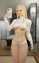 emilie de rochefort from tekken by q 3dx