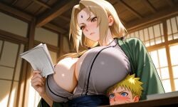 tsunade from naruto by sussychan