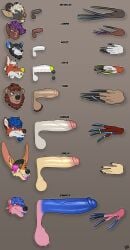 absurd_res ambiguous_gender anthro ball_tuft balls bat beads bear beard big_balls big_penis black_body black_fur black_nose black_penis blue_eyes blue_hair blue_lips blue_penis bovid brown_body brown_fur brown_hair brown_penis canid canine canis caprine chart cheek_tuft claws disembodied_hand disembodied_head disembodied_penis ear_piercing ear_ring emilia_(longblueclaw) eyewear facial_hair facial_markings facial_piercing facial_tuft fangs foreskin fox fur gauged_ear genitals glasses goat green_eyes green_nose group gynomorph hair head_markings hi_res highlights_(coloring) humanoid_genitalia humanoid_penis hyper_claws intersex janine_(longblueclaw) jennifer_(longblueclaw) joshua_(longblueclaw) lip_piercing lip_ring lips long_claws longblueclaw longblueclaw_(character) looking_aside male mammal markings nicholas_(longblueclaw) orange_body orange_fur painted_claws penetration penis penis_chart piercing pink_body pink_eyes pink_fur pink_lips purple_eyes purple_hair ring_piercing sex_toy sex_toy_in_urethra sex_toy_insertion signature simple_background small_penis smile teeth text thad_(longblueclaw) tuft urethral urethral_bulge urethral_penetration vein veiny_penis white_body white_fur wolf zofia_(longblueclaw)