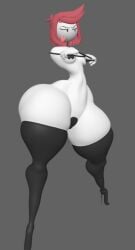 3d 3d_model ass big_ass crossed_arms cyanu dra111_(artist) dragon316 ellie_rose ellie_rose_(cyanu) henry_stickmin_(game) huge_ass hyper hyper-thin_waist innersloth large_ass model red_hair sfm source_filmmaker stickfigure sticking_out_tongue stickman stickwoman thick_ass thick_thighs tongue_out