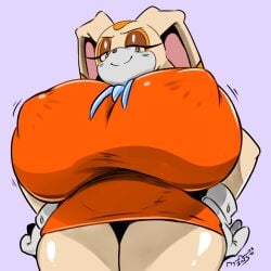 cream the rabbit from sega by colorshun