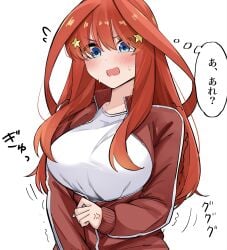 nakano itsuki from go-toubun no hanayome by mame1645