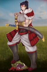 female space marine from games workshop by sfcompany1e (artist)