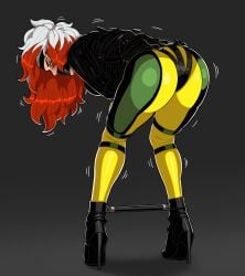 rogue (x-men) from marvel by skelebomb