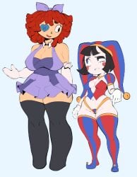 pomni (the amazing digital circus) from glitch productions by shybred