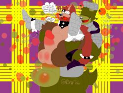 4:3 canid canine english_text five_nights_at_freddy's five_nights_at_freddy's_3 fnaf_bare_club_(version) fox foxy_(fnaf) furry gay hi_res lagomorph leporid lusttobi male male/male male_only mammal rabbit springtrap springtrap_(fnaf) text video_games