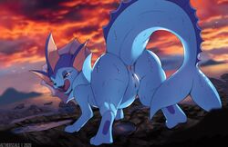 eeveelution from nintendo by aetherscale (artist)