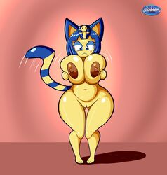 ankha from animal crossing by aladeen