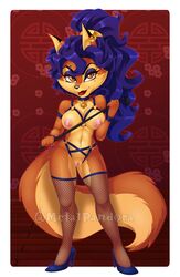 carmelita fox from sly cooper (series) by metalpandora